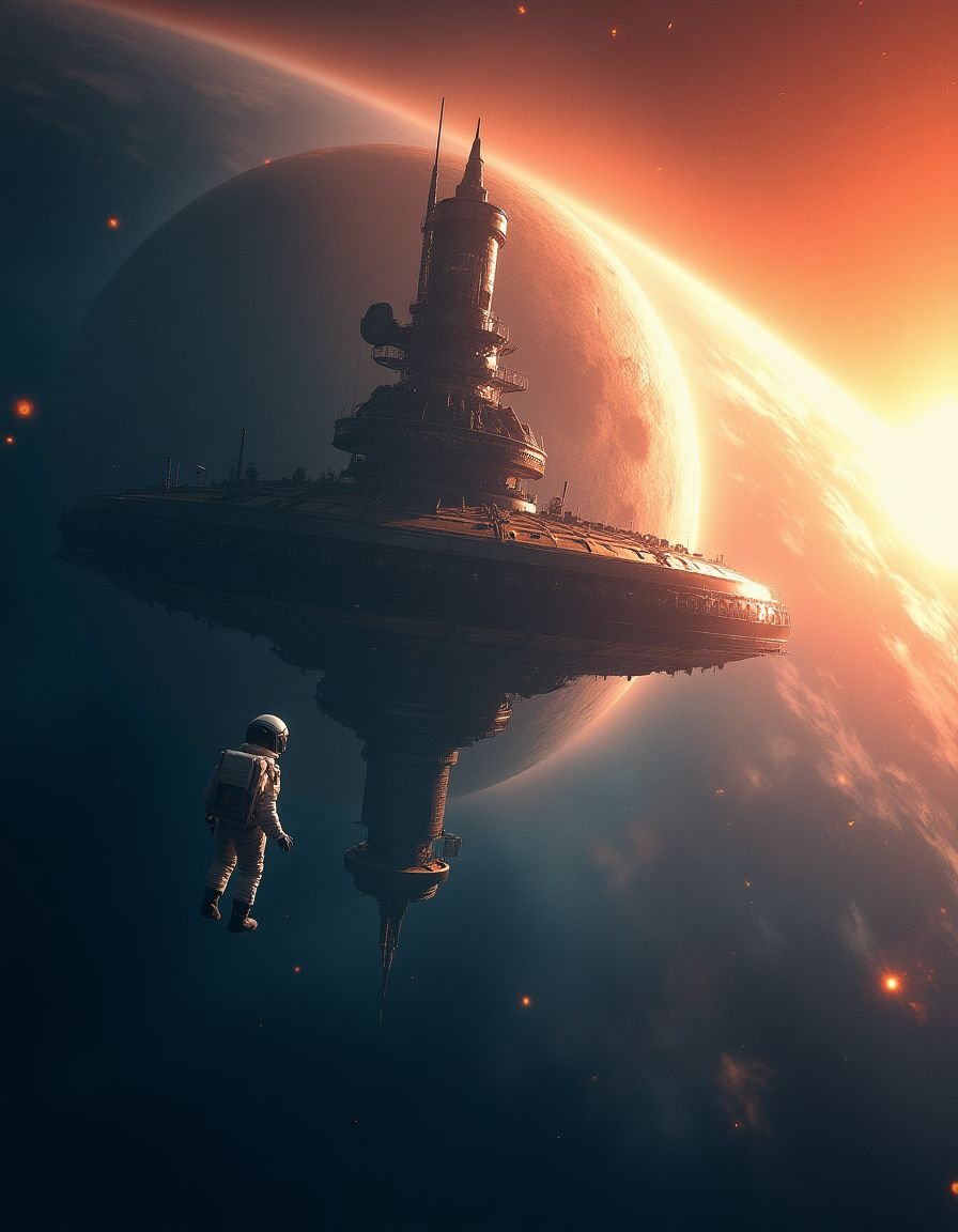 星辰大海电影海报 - 国产浮力影院出品